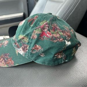 Western pattern polo hat
